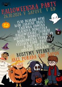 Halloweenská párty 26.10.2024